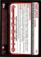 2011 Bowman Chrome Wade Davis #130