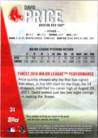 2017 Finest David Price #31