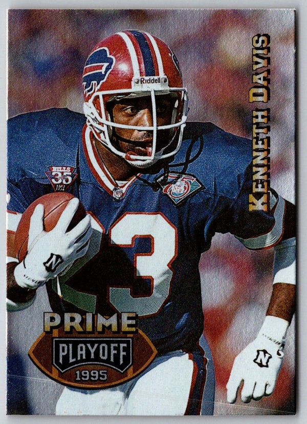 1995 Playoff Prime Kenneth Davis #158