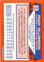 1987 Topps Toys'R'Us Rookies Andy Allanson #1