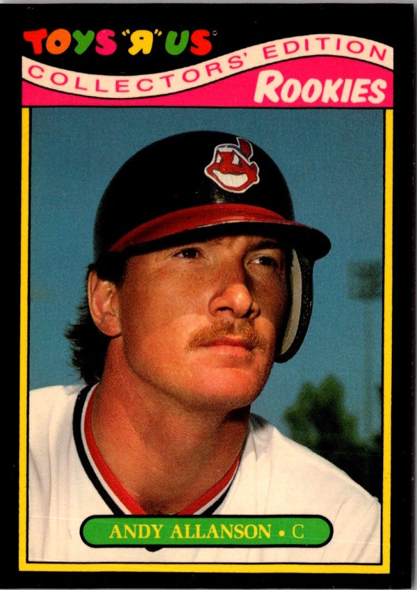 1987 Topps Toys'R'Us Rookies Andy Allanson #1