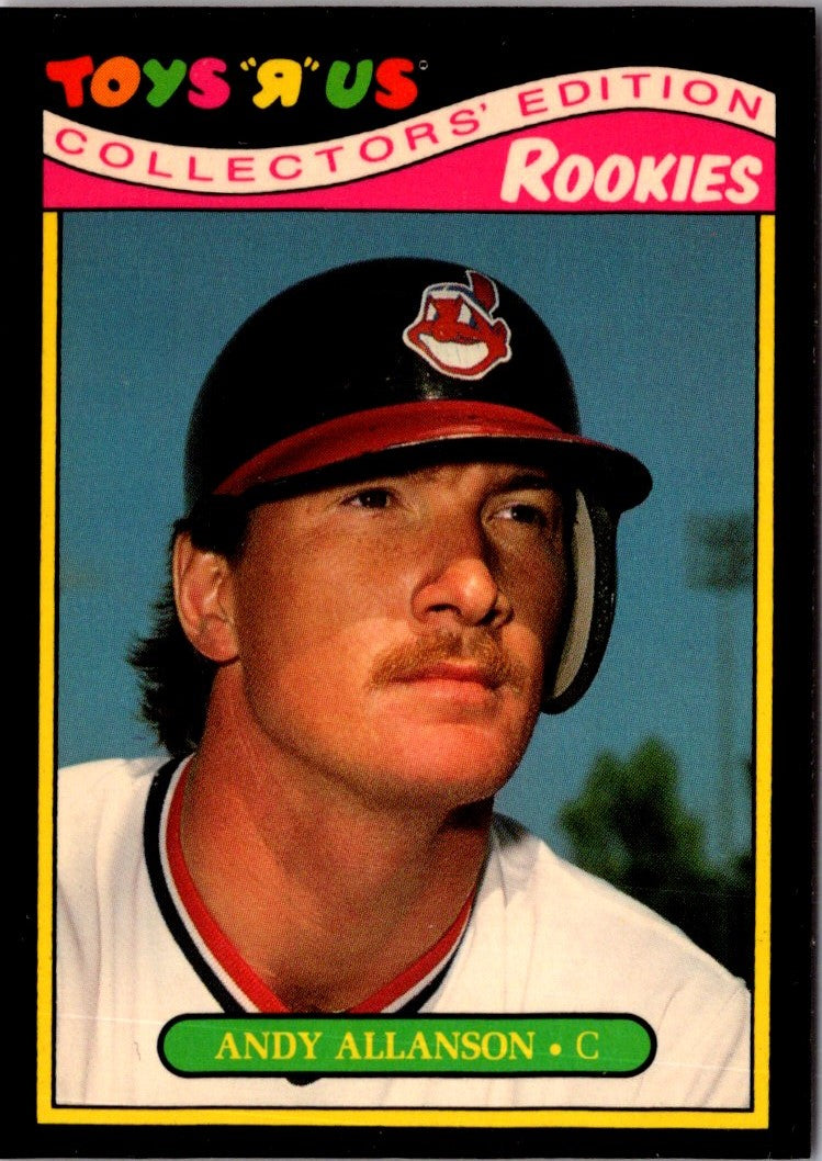 1987 Topps Toys'R'Us Rookies Andy Allanson