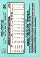 1986 Leaf Neal Heaton
