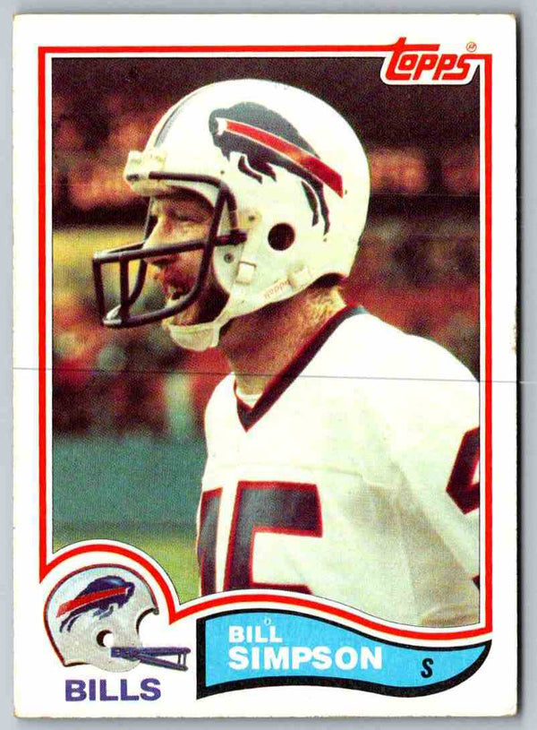 1982 Topps Bill Simpson #34