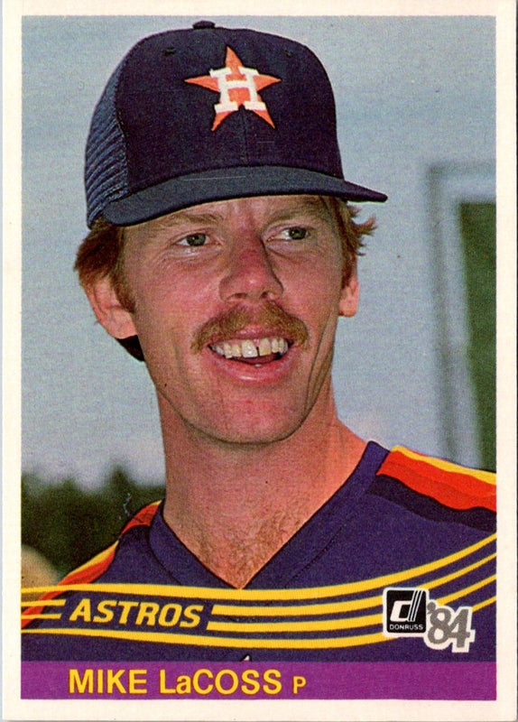 1984 Donruss Mike LaCoss #206