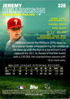 2016 Stadium Club Jeremy Hellickson #228