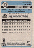 2009 O-Pee-Chee Garrett Atkins #212
