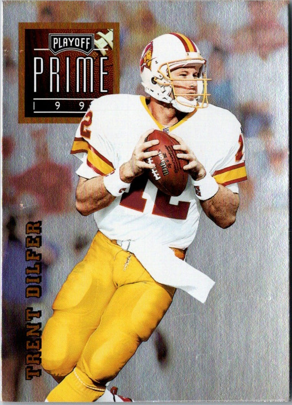 1996 Playoff Prime Trent Dilfer #80