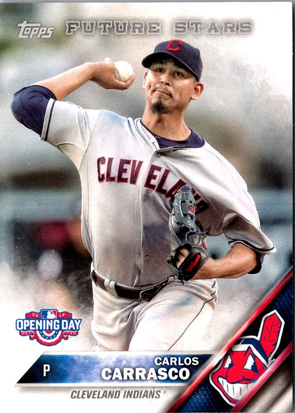 2016 Topps Opening Day Carlos Carrasco #OD-85