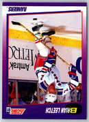 1991 Score American Brian Leetch