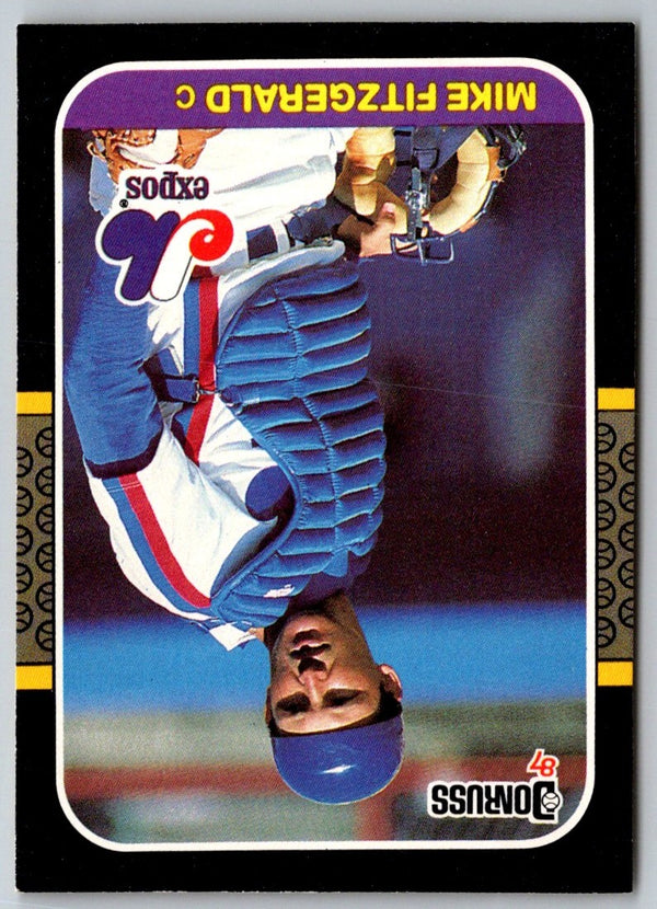 1986 Donruss Mike Fitzgerald #97