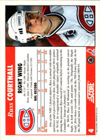 1992 Score Russ Courtnall #4