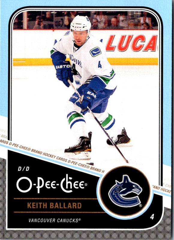 2011 O-Pee-Chee Keith Ballard #356