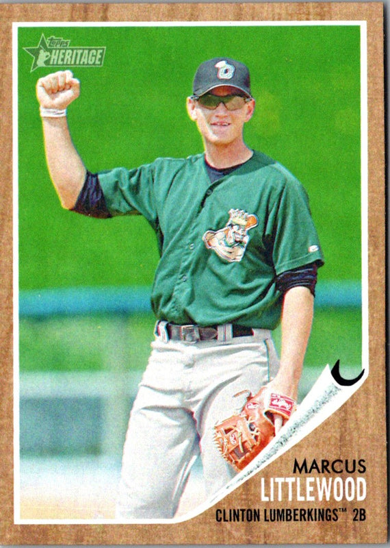 2011 Topps Heritage Minor League Marcus Littlewood #157