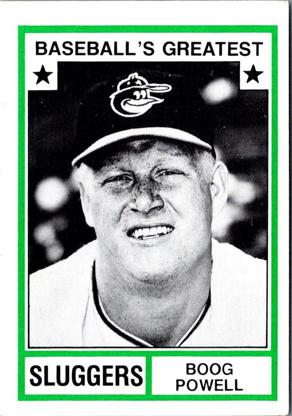 1982 TCMA Baseball's Greatest Sluggers Boog Powell #42