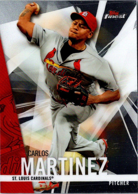 2017 Finest Carlos Martinez #30
