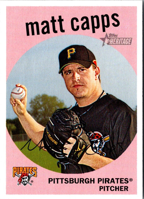 2008 Topps Heritage Matt Capps #37