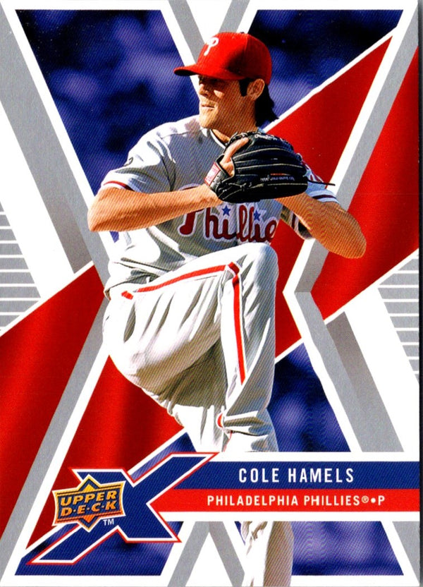 2008 Upper Deck X Cole Hamels #74