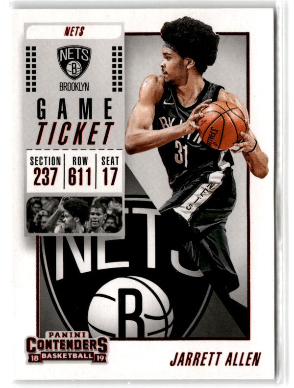 2018 Panini Contenders Game Ticket Red Jarrett Allen #82