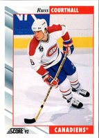1992 Score Russ Courtnall #4