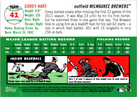 2012 Topps Archives Corey Hart #41