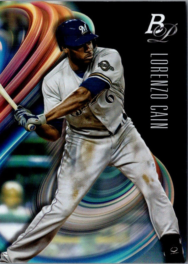 2018 Bowman Platinum Lorenzo Cain #5