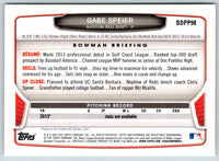 2014 Bowman Gabe Speier #BDPP98