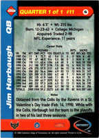 1998 Collector's Edge Odyssey Jim Harbaugh #11