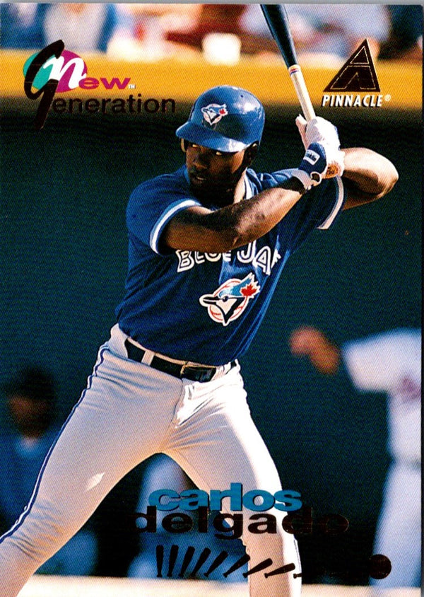 1994 Pinnacle New Generation Carlos Delgado #NG18