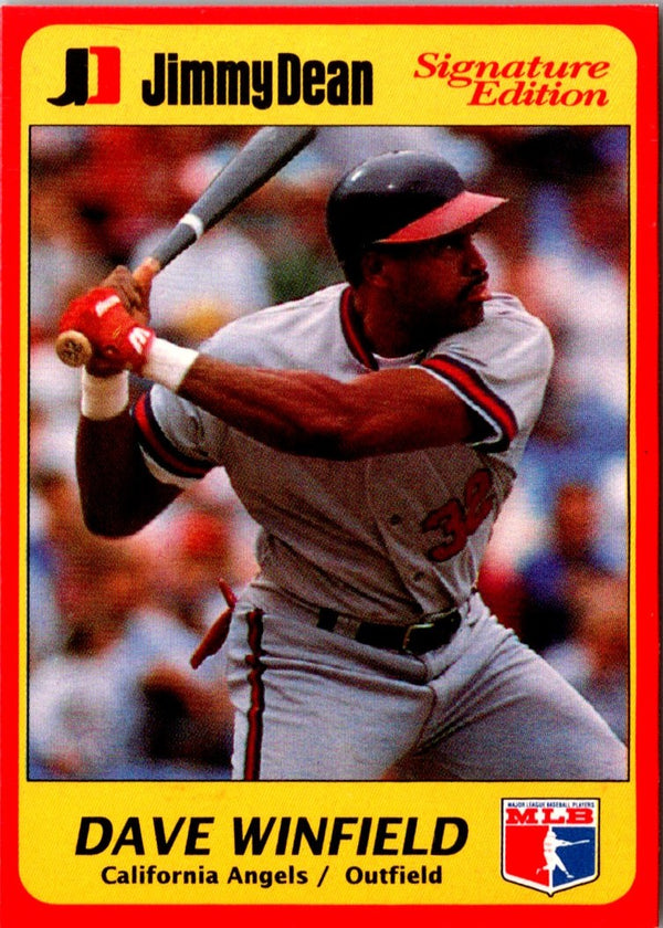 1991 Jimmy Dean Dave Winfield #22