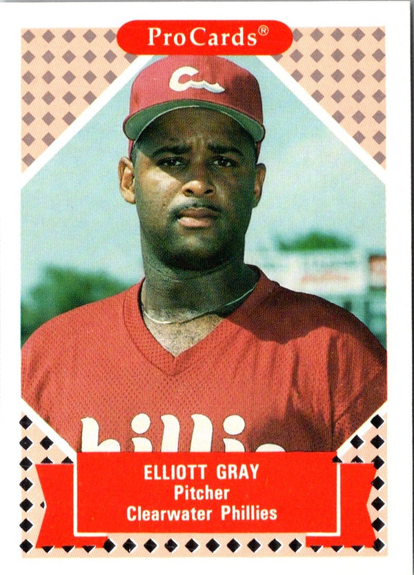 1991 ProCards Elliott Gray #301