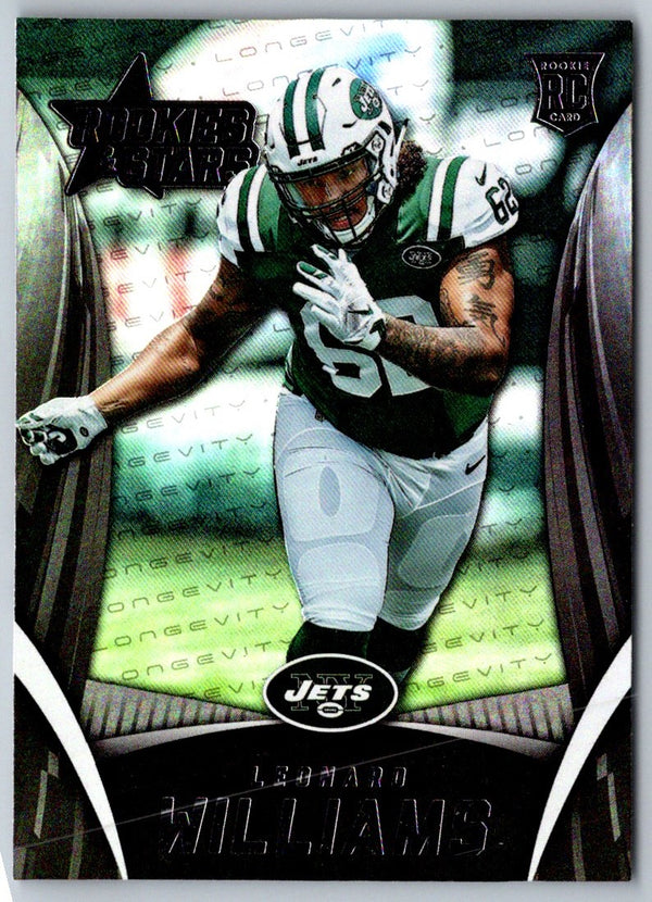 2015 Panini Black Gold Rookie Autograph Leonard Williams #30