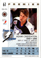 1992 O-Pee-Chee Premier Adam Creighton #61