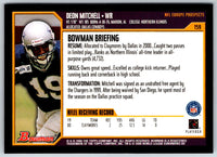 2000 Bowman Deon Mitchell #159 Rookie
