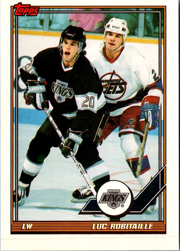 1991 Topps Luc Robitaille #405