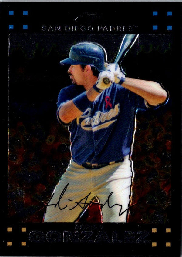 2007 Topps Chrome Adrian Gonzalez #65