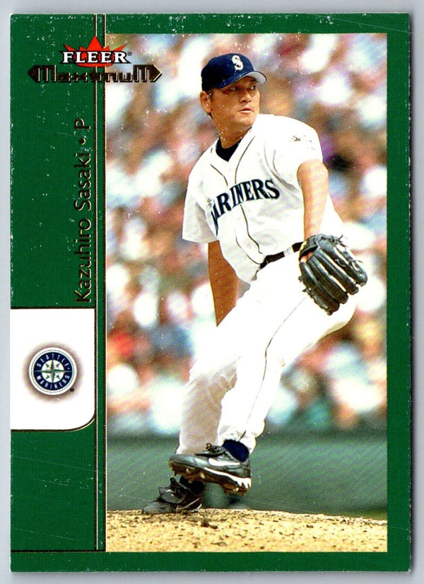 2002 Fleer Maximum Kazuhiro Sasaki #6