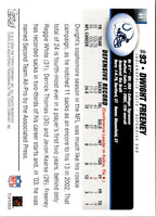 2004 Topps Dwight Freeney #41
