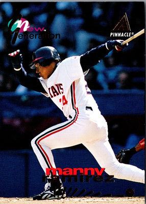 1994 Pinnacle New Generation Manny Ramirez #NG17