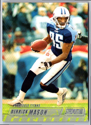 2002 Stadium Club Derrick Mason #17