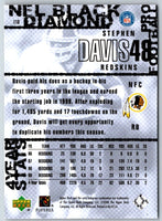 2000 Upper Deck Black Diamond Stephen Davis #118