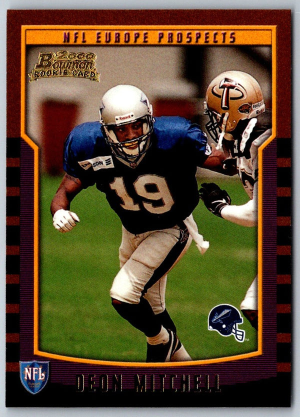 2000 Bowman Deon Mitchell #159 Rookie