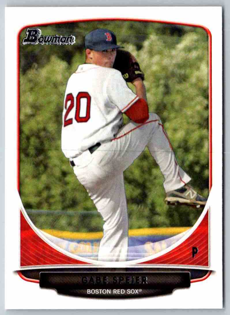 2014 Bowman Gabe Speier