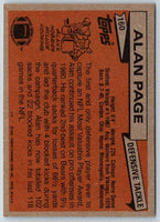 1981 Topps Alan Page #160