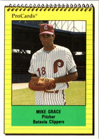 1991 ProCards Mike Grace #3478