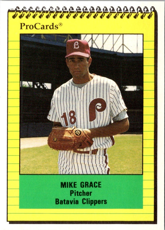 1991 ProCards Mike Grace #3478