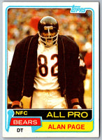 1981 Topps Alan Page #160