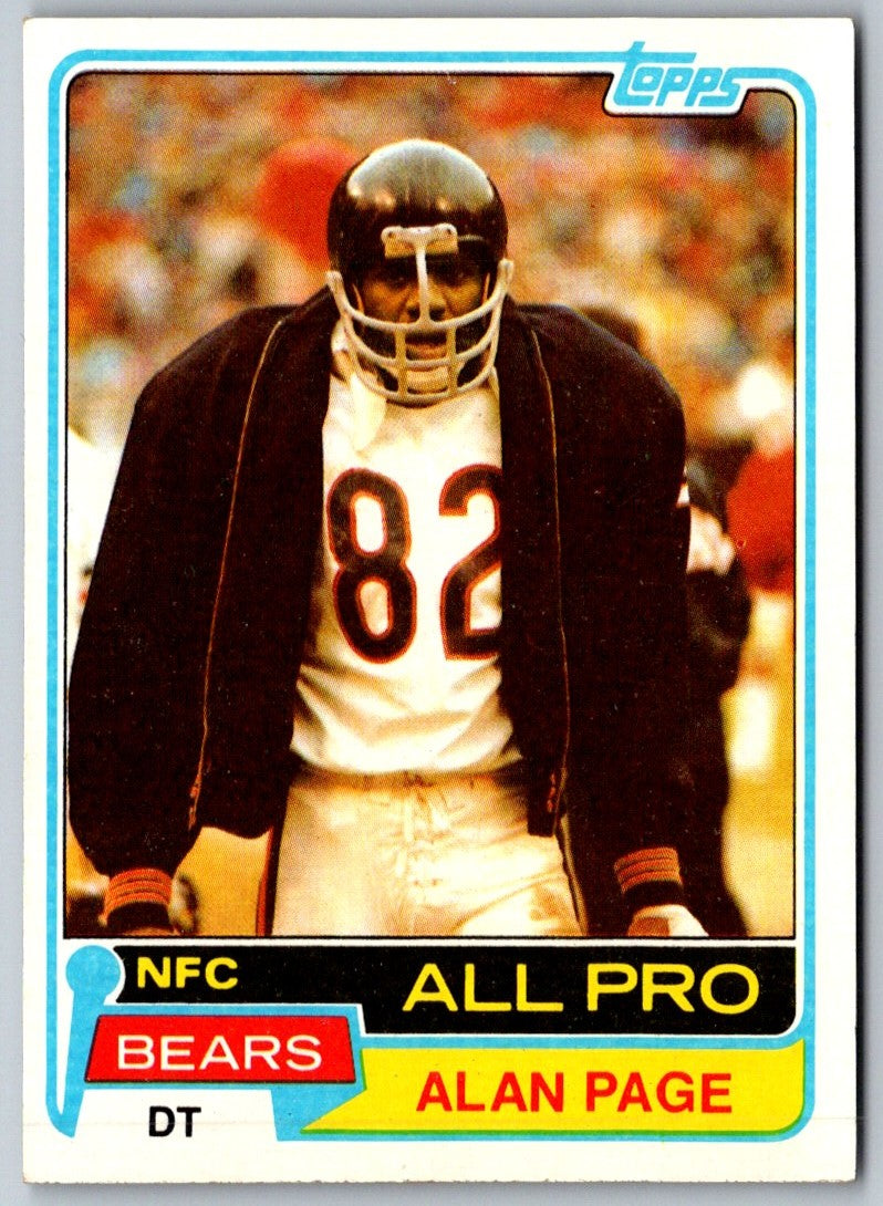 1981 Topps Alan Page