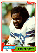 1981 Topps Herbert Scott