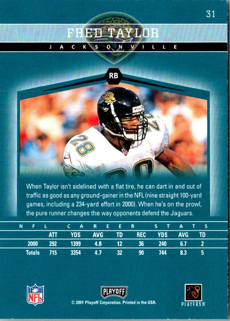 2000 Playoff Fred Taylor